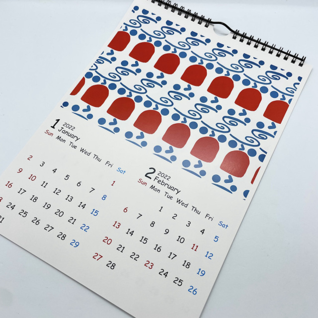 Zakuroテキスタイルカレンダー2022